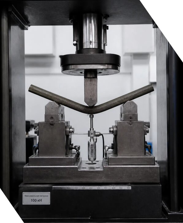 Испытание металла на изгиб с выдачей протокола в Хабаровске