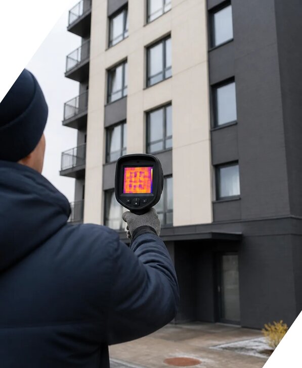Тепловизионное обследование зданий в Хабаровске от 5144 р. | ЭкспертизаРоссия